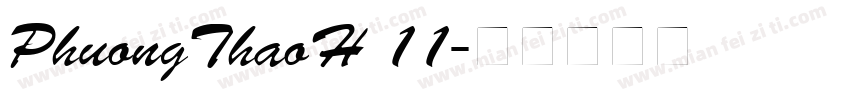 PhuongThaoH 11字体转换
